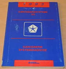 Werkstatthandbuch Chrysler 1993 Karosseriesysteme ES Karosserie Systemdiagnose