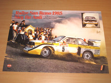 AUDI SPORT QUATTRO POSTER -