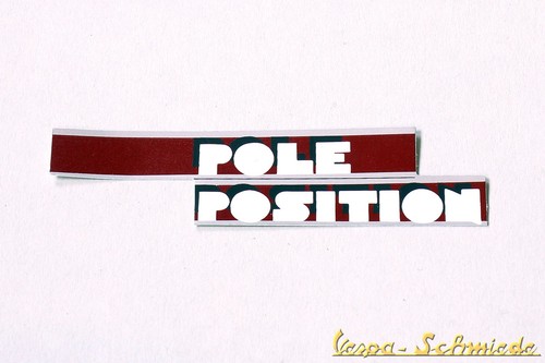 Vespa aufkleber pole - vespa,