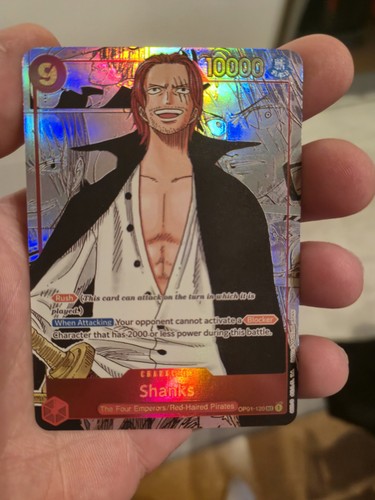 One piece tcg shanks manga - piece*,