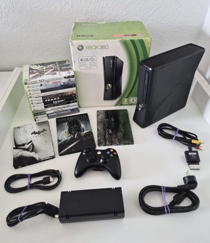 Xbox 360 slim viele spiele - xbox,