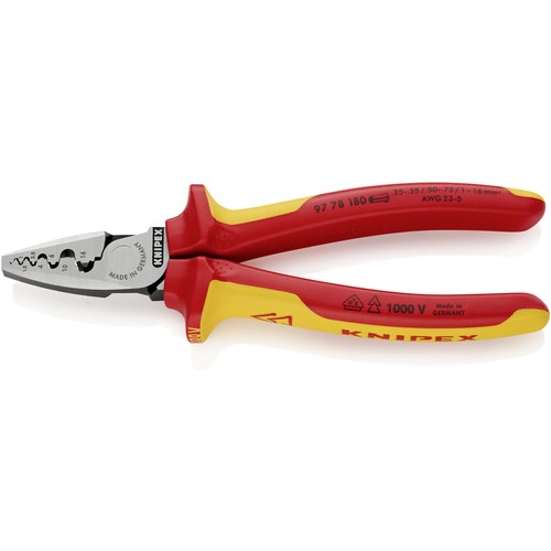 Knipex 180 crimpzange - 97,
