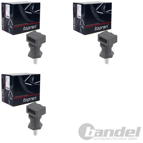 Topran halter gummipuffer - 3x,