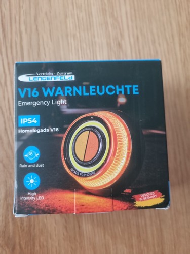 Warnleuchte v16 zulassung - v16, eu