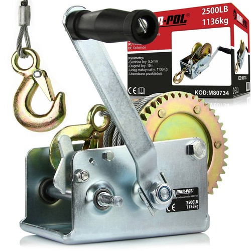 Handseilwinde 10m 1136 - , kg