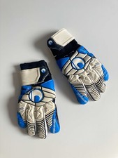 Uhlsport Torwarthandschuhe blau weiß weiss Handschuhe Torwart
