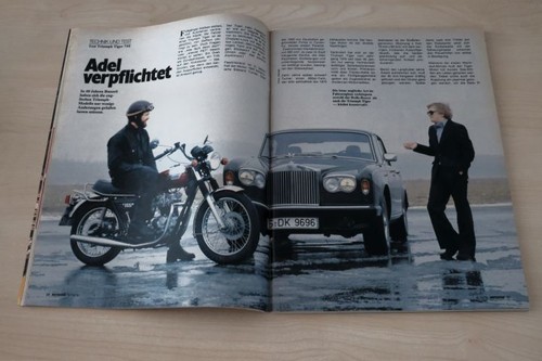 Motorrad 1979 triumph tiger - motorrad,