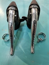 Ergopower Campagnolo Record Titanium 8 Gang seltener Zustand 