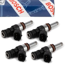 4x BOSCH Einspritzventil für