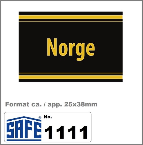 Norge-Norwegen-Signetten-Aufkl