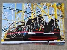 XXL Foto Wagen WILDE MAUS Coaster Kinzler Mack  1995 - Kirmes Achterbahn