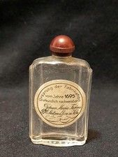 Altes leeres Parfümfläschchen Farina am Dom Kölsch Wasser Deko