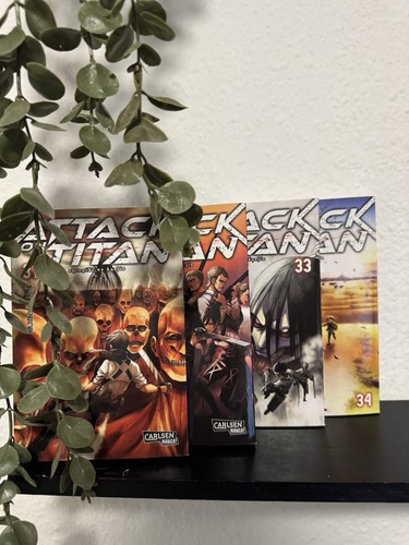 Attack titan manga - on, band