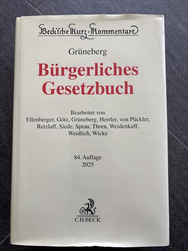 Grüneberg bürgerliches - grüneberg,,