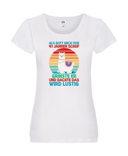 41. Geburtstag | 41 Jahre | Gut Schuf mich | Lama v2 Damen Shirt Weiß