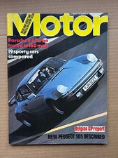 PORSCHE 911 TURBO MOTOR