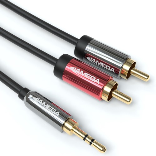 Premium cinch aux kabel - zu,
