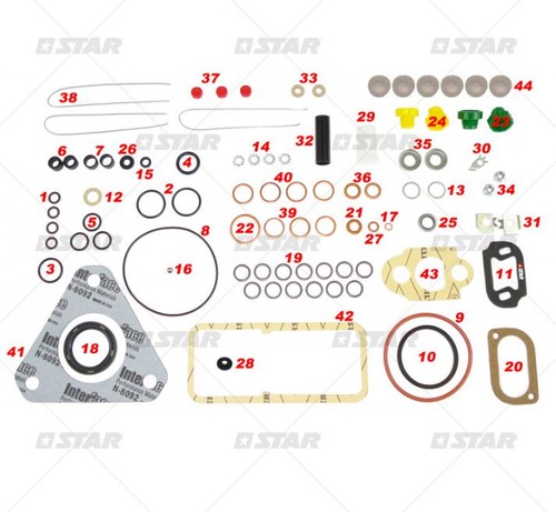 Reparatursatz einspritzpumpe - reparatursatz,