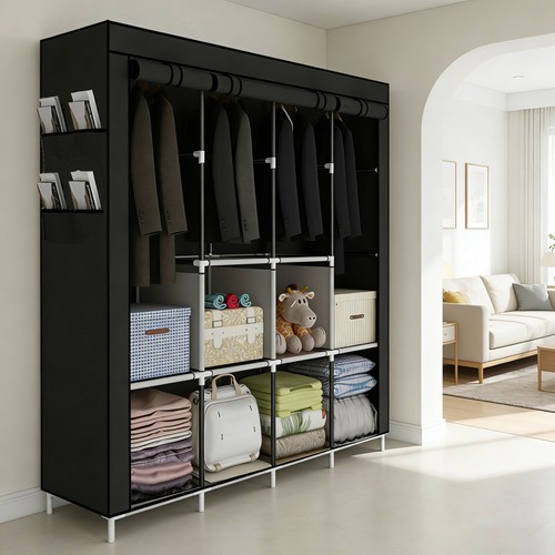 Tragbarer kleiderschrank - tragbarer,