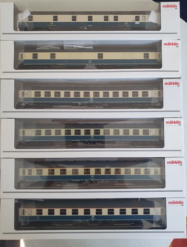 Märklin 6 wagen - db,