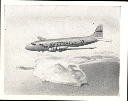 Sammelbild das flugzeug - sammelbild,