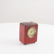 Igeha 4185 D.R.G.M Antiker Wecker Reisewecker ca. 11cm H