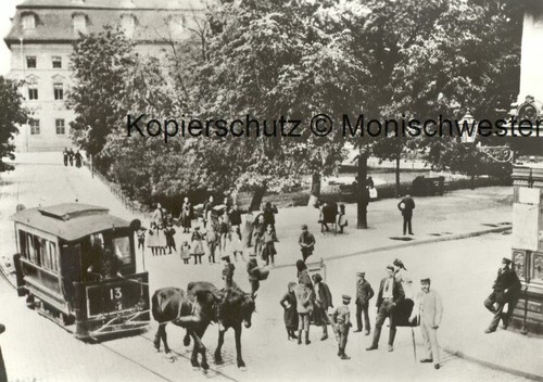 Altes foto straßenbahn - foto"-,