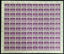 NACH 1945 WERTVOLLE  5 BOGEN BERLIN