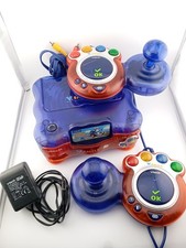 VTech VSmile Konsole Lernspiel System Kinder inkl. Kabel, Spiel und 2 Controller