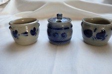 Konvolut Steingut Salzglasur