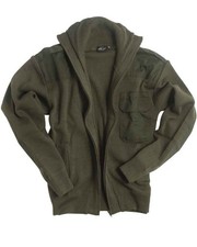 Strickjacke miltec oliv - strickjacke,