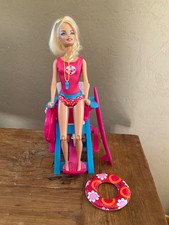 Mattel Barbie Bademeisterin Rettungsschwimmerin Sprungstuhl Accessoires