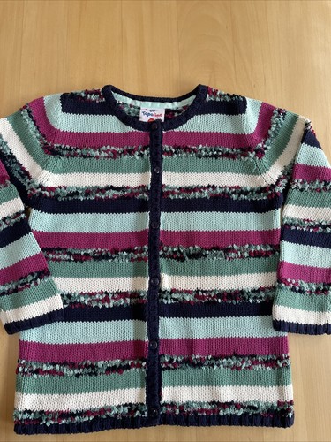 Topolino strickjacke gestreift - strickjacke,