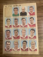 1.FC Köln - 15 Sammelbilder - Sicker Bundesliga 1965/66