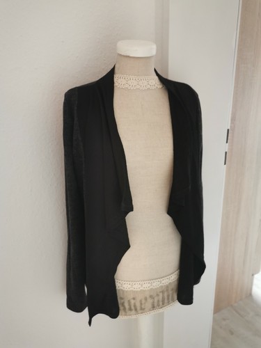 Volant jacke jäckchen schwarz - jacke,