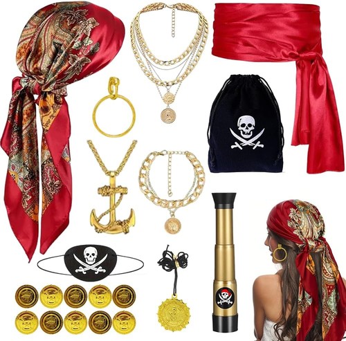 Piratenkostüm damen zubehör - piratenkostüm,