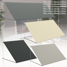 Fallarmmarkise Markise Einziehbar Balkonmarkise Sonnenschutz Schattenspender