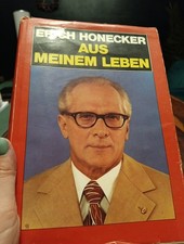 Erich Honecker Buch: Aus Meinem Leben, 1981, Dietz Verlag