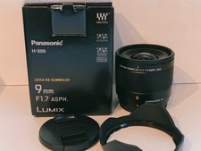 Leica summilux 9mm - 9mm, f1.7