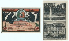 ?THALE am HARZ 1921: "Kurhaus u. Hüttenverwaltung", 50 Pfg. FEHLDRUCK
