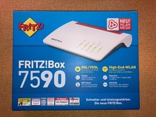 AVM FRITZ Box 7590 Internet Router Mesh DECT - teildefekt 2,4 wlan Band