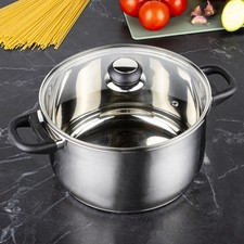 Edelstahl Fleischtopf 5,5 L