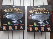 Star Trek „Die offiziellen Fakten und Infos“ – 2 Sammlerordner.