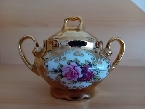 Zuckerdose karat gold hk - gold,