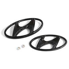 Original Hyundai i30N Logo Emblem 2-teilig Schriftzug schwarz 9999Z057156