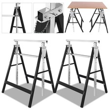 2/4X Gerüstbock mit Abrutschsicherung 200kg Arbeitsbock Klappbar
