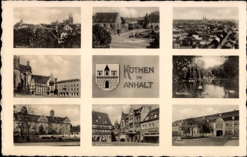 Köthen anhalt bahnhof - in, anhalt,