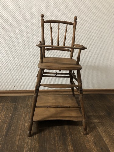 Antiker puppen hochstuhl - antiker,