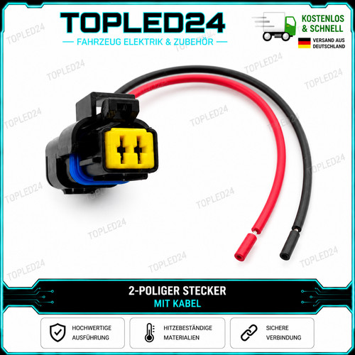 Pol reparaturstecker - 2-pol,