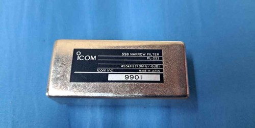 Icom 222 ssb narrow filter - ssb,